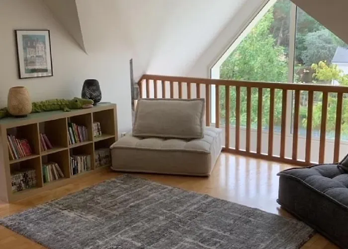 펜션 Maison Spacieuse A Proximite Des Plages De La Baule